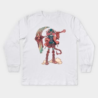 Demon girl Kids Long Sleeve T-Shirt